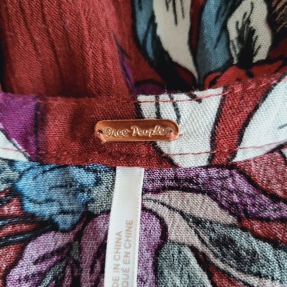 Free People Electric Orchid Tunic Swing Dress - Picture 7 of 12